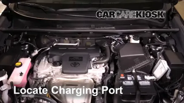 2016 Toyota RAV4 Limited 2.5L 4 Cyl. Climatisation Ajouter du réfrigérant